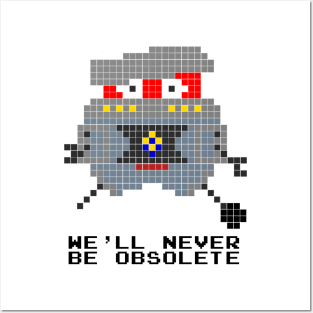 #floatyrobotbuddies: We'll Never Be Obsolete Posters and Art